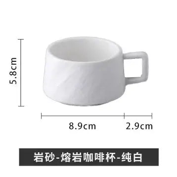 Rock Sand Ceramic Coffee Mug | Unique & Durable