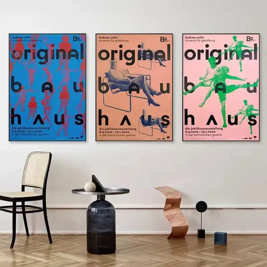 Creative Bauhaus Canvas Poster