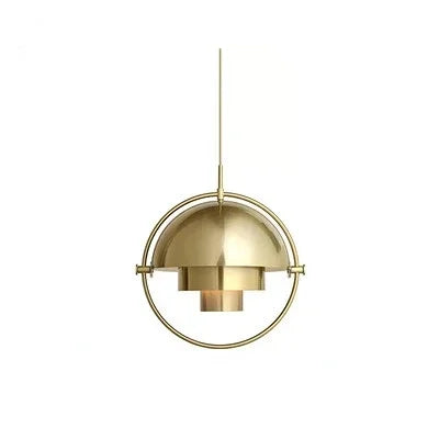 Geometric Halo Pendant Light