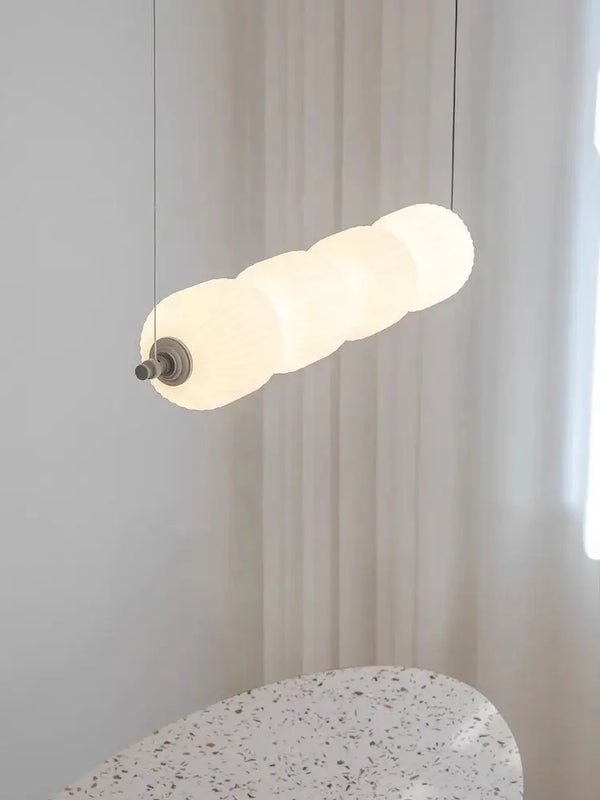 Modern Diffused Light Strip Pendant | Elegant Lighting Solution showcasing a contemporary design with soft diffused light.