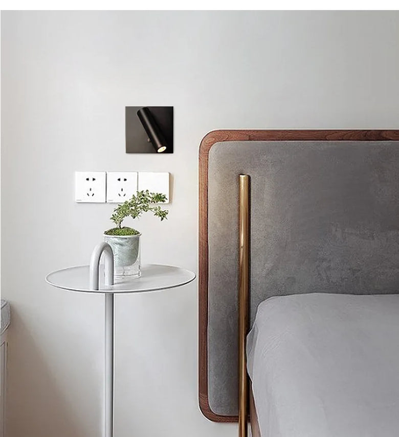 LED Wall Spotlight, Rotatable with Switch