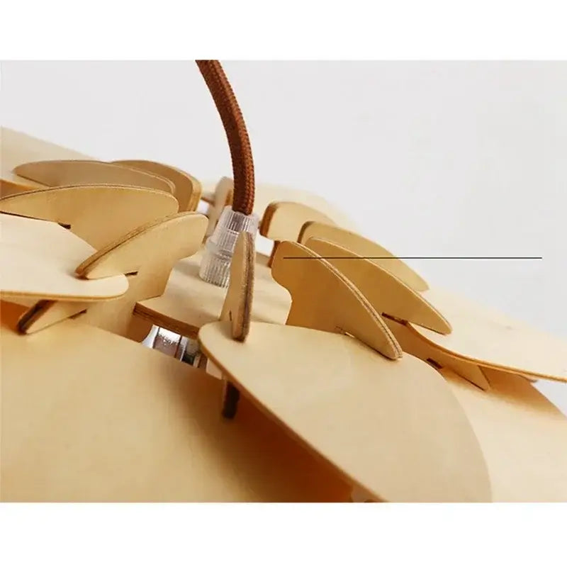 Wooden Pinecone Light - Nordic Art Lighting