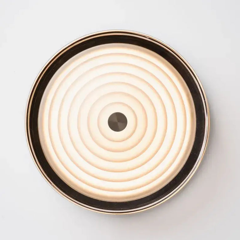 Modern Acrylic LED Wall Light with Concentric Rings