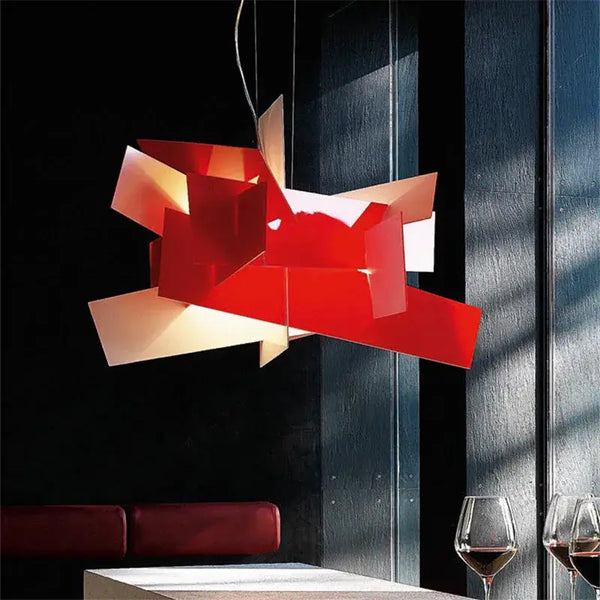 Big Bang Chandelier – Elevate Your Space with Bold Modern Art showcasing artistic design and vibrant colors in a modern setting.