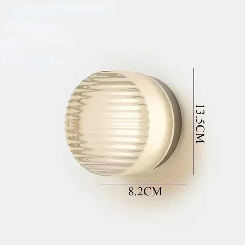 Futuristic and Unique Solid Plexiglass Wall Light