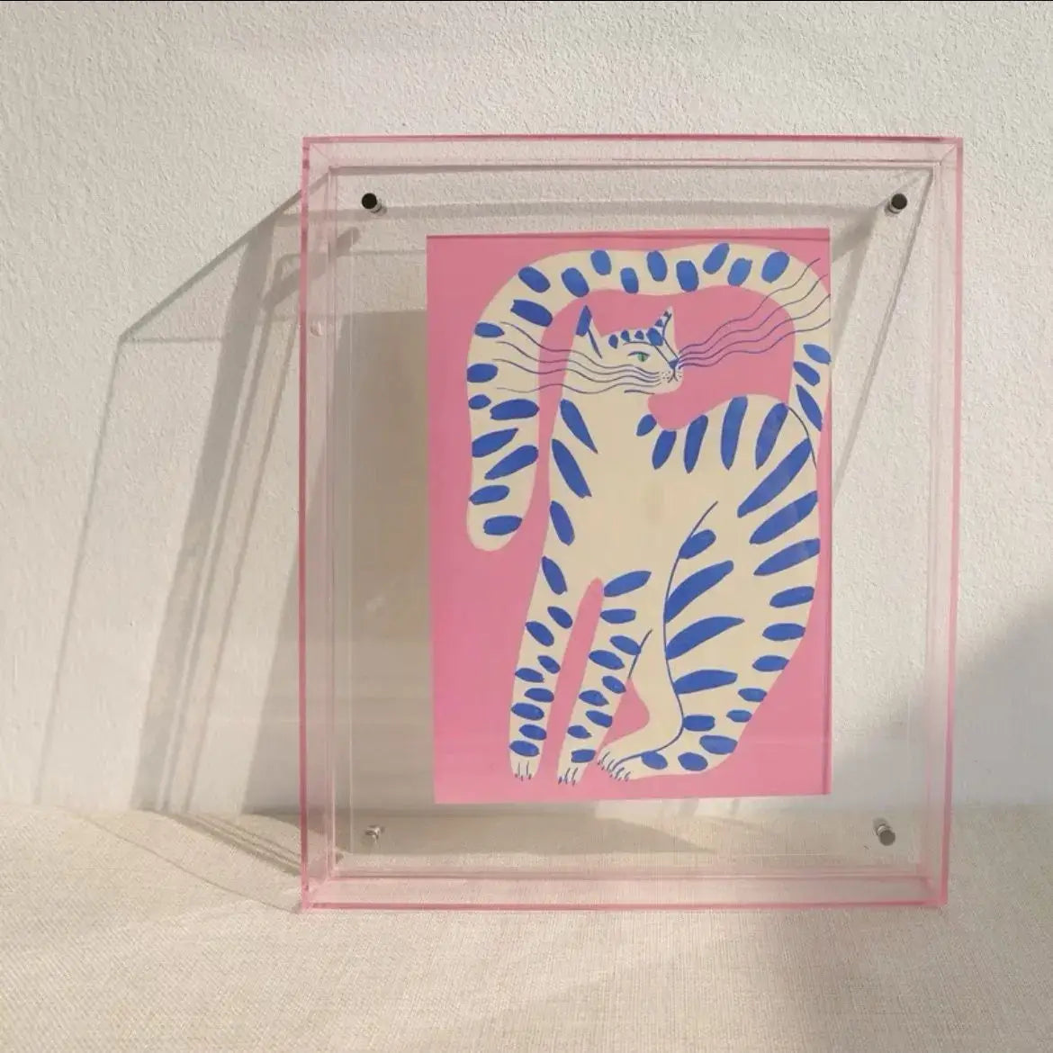 80s Fluorescent Acrylic Picture Frame