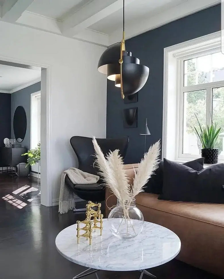 Geometric Halo Pendant Light – Sculptural Modern Ceiling Fixture