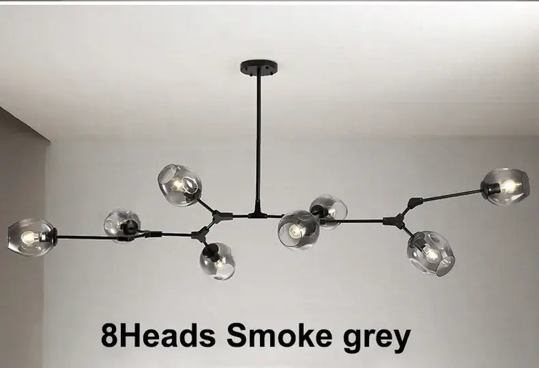 Nordic Molecular Glass Chandelier