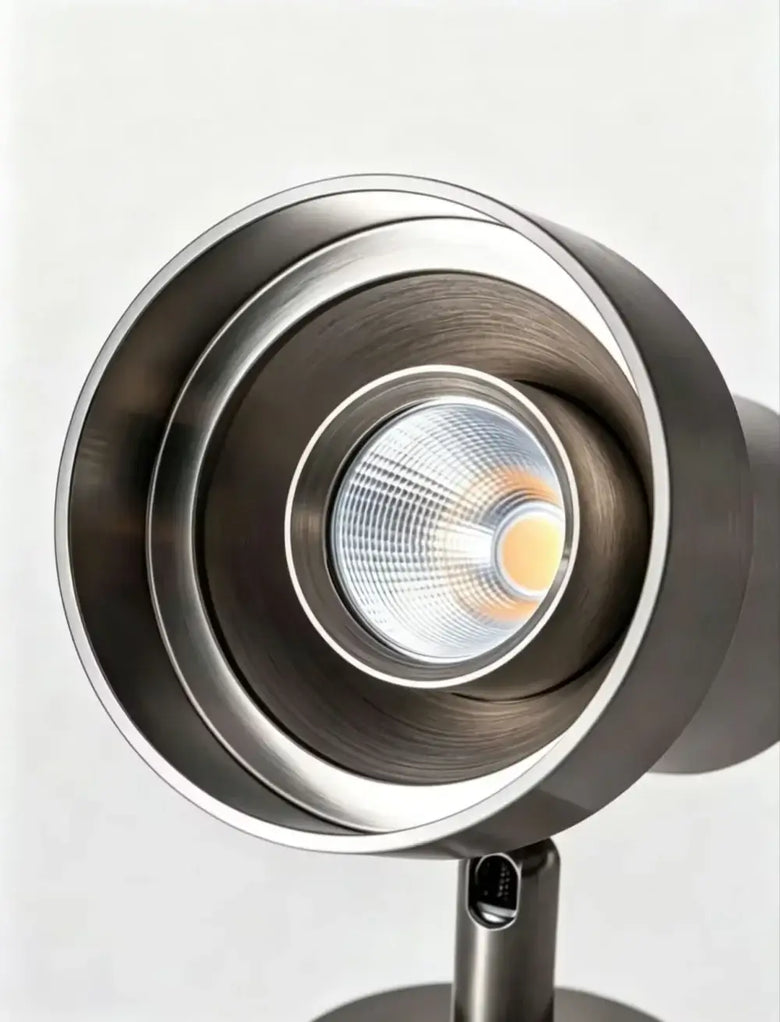 Adjustable Rotatable Spotlight Brushed Nickel - Dimmable