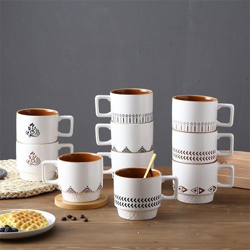 Mid Century Modern Coffee Mugs