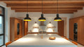 Modern kitchen island with pendant lights, showcasing Kitchen Island Lighting Ideas: Modern Design for Your Home.