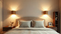 Wall Sconces for Residential & Commercial Interiors: Mid-Century Modern Specifications in a bedroom setting