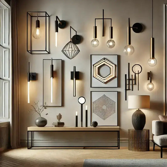 Wall Light Trends 2026: Styles for Modern Homes featuring various modern wall lights in an elegant interior.