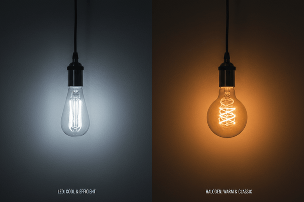 The Pros and Cons of LED vs Halogen Lighting