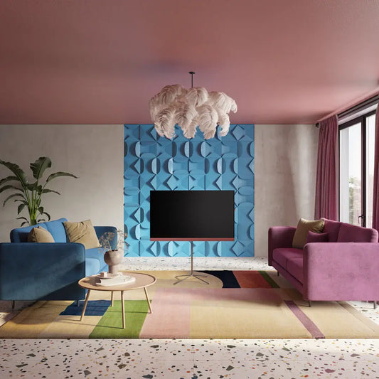 How can I use colour psychology to influence the atmosphere of my home