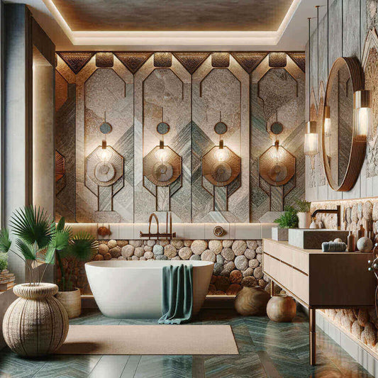 Embracing Sustainability: How Faux Stone is Redefining Bathroom Elegance