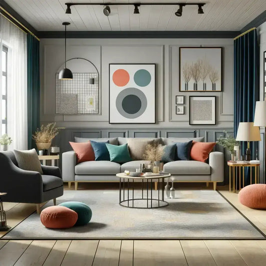Decorating Your Living Room with the 60/30/10 Color Rule