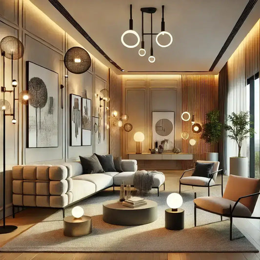 Transform Your Space: A Guide to Interior Design with Living Room and Wall Lights