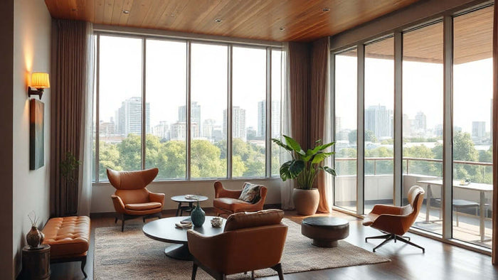 Stylish living room with wall sconces, highlighting 7 Wall Sconces Specifications Every Architect Should Know for 2026 Projects.