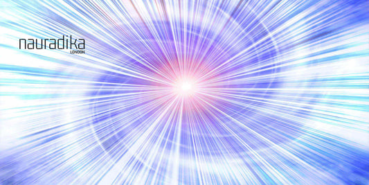 Incorporating the Focal Point into the Room Design with a radiant central burst of light illustration.