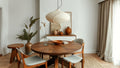Japanese Pendant Lights for Autumn 2026: Wabi-Sabi Design Meets Modern Interiors in a dining room setting.