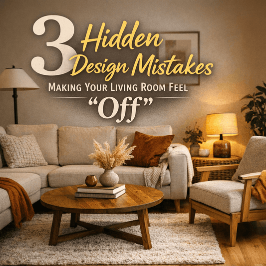 Why Your Living Room Still Feels “Off” — And the 3 Invisible Design Mistakes You’re Probably Making