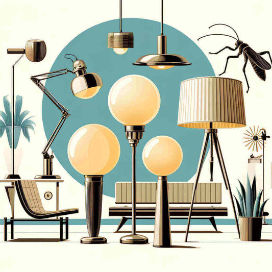 Iconic Mid-Century Modern Lighting: Nelson, Panton, & Grossman