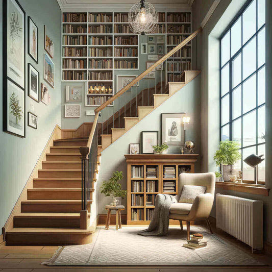 Decoration Ideas for the Top of the Stairs: A Blend of Style and Functionality