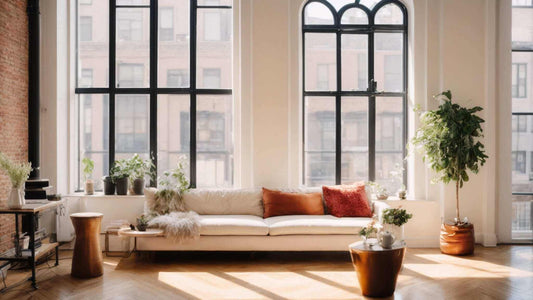 How to Decorate a Loft That's Too Echoey