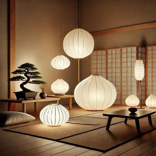 The Art of Light: Japanese Paper Lamps as a Zen Home Accent