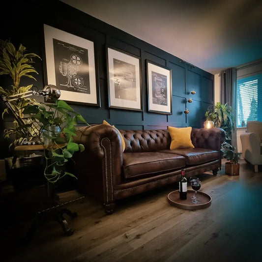 How can I incorporate vintage elements into a modern interior