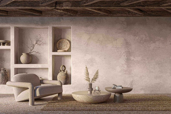 Wabi-Sabi: A Global Influence in modern interior design with minimalist decor and natural elements.