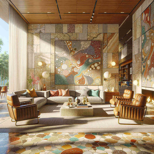 Travertine vs. Terrazzo: Navigating the Resurgence in Retro Design