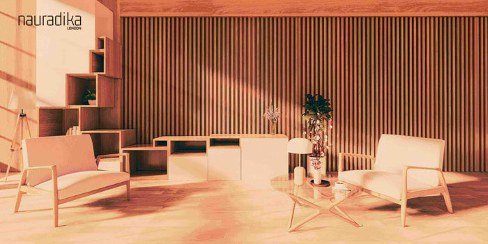Enhancing Your Living Space: The Importance of Interior Design - Modern living room with wooden decor and stylish furniture