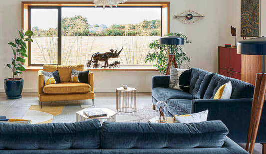 Modern Scandinavian living room design exemplifying 21st century architecture in Scandinavian countries