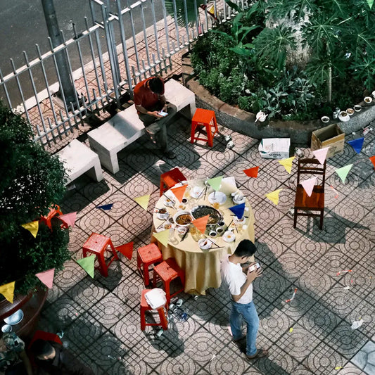 What considerations are important for outdoor spaces when refurbishing