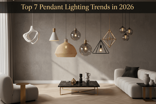 Top 7 Pendant Lighting Trends in 2026