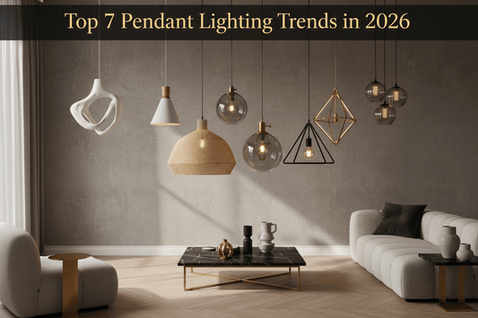 Top 7 Pendant Lighting Trends in 2026