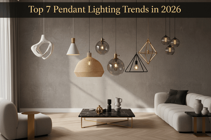 Top 7 Pendant Lighting Trends in 2026