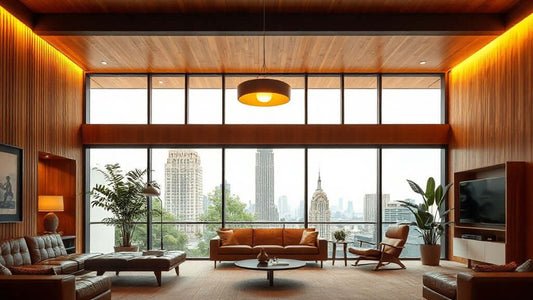 Luxurious living room with pendant light - 7 Statement Pendant Lights That Transform Summer Interiors: A Designer's Guide to Bold Ceiling Lighting
