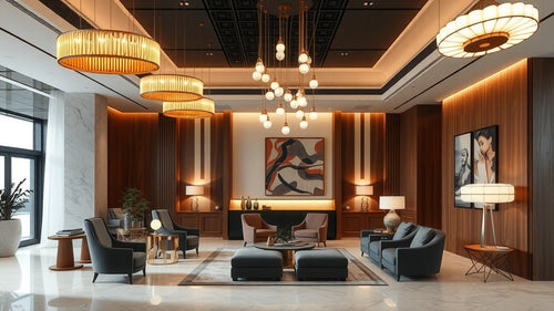 Elegant interior with modern lighting design showcasing Lighting for Architects: Spatial Design Trends for Summer 2026.