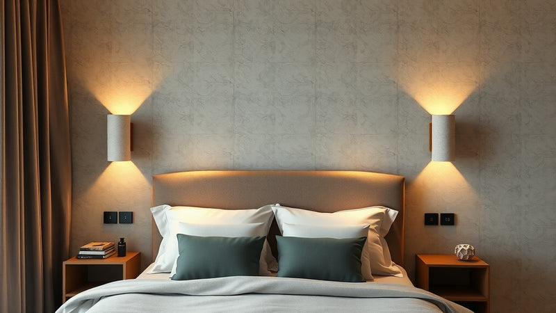 Travertine Wall Lamps: Specification Guide for Architects in 2026 highlighting bedroom design with travertine wall lamps.