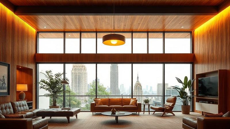 Luxurious living room with pendant light - 7 Statement Pendant Lights That Transform Summer Interiors: A Designer's Guide to Bold Ceiling Lighting