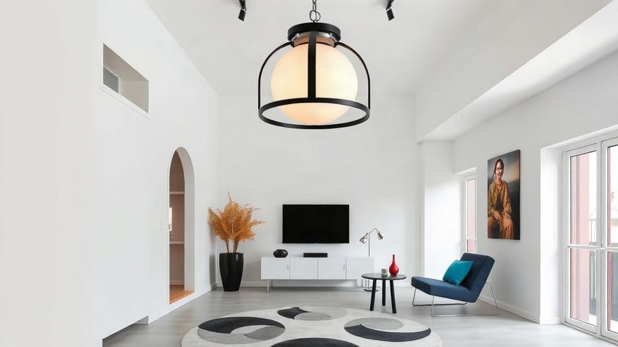 Modern living room showcasing Bauhaus Lighting for 2026: Specification-Focused Design for Residential & Commercial Projects.