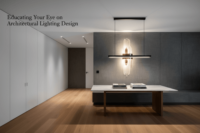 Interior view featuring modern lighting, showcasing Educating Your Eye on Architectural Lighting Design.