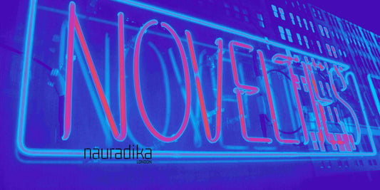Stylish neon sign showcasing Novelties, highlighting creativity in Novelty Lighting Designs.