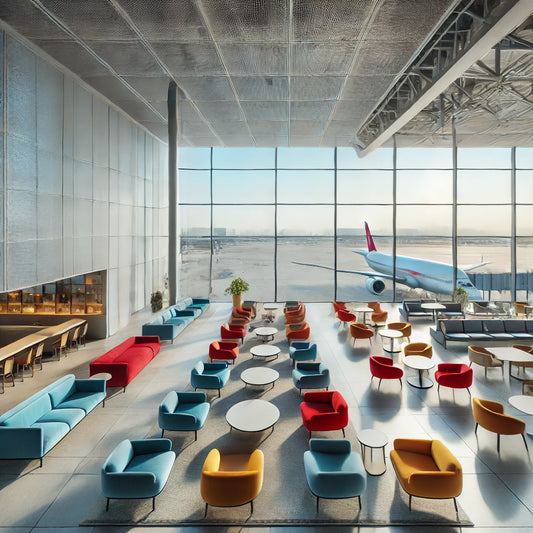 Beautiful Lighting: Merging Aesthetics with Functionality in Airport Lounge Design