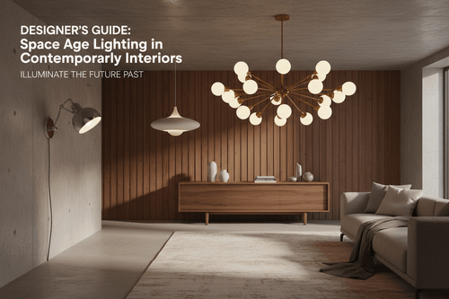Space Age Lighting: How to Bring Atomic Age Design Into a Modern Home