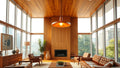 Mid Century Modern Lighting: Your Summer Renovation Guide for Brighter, Better Spaces - stylish living room with vintage decor