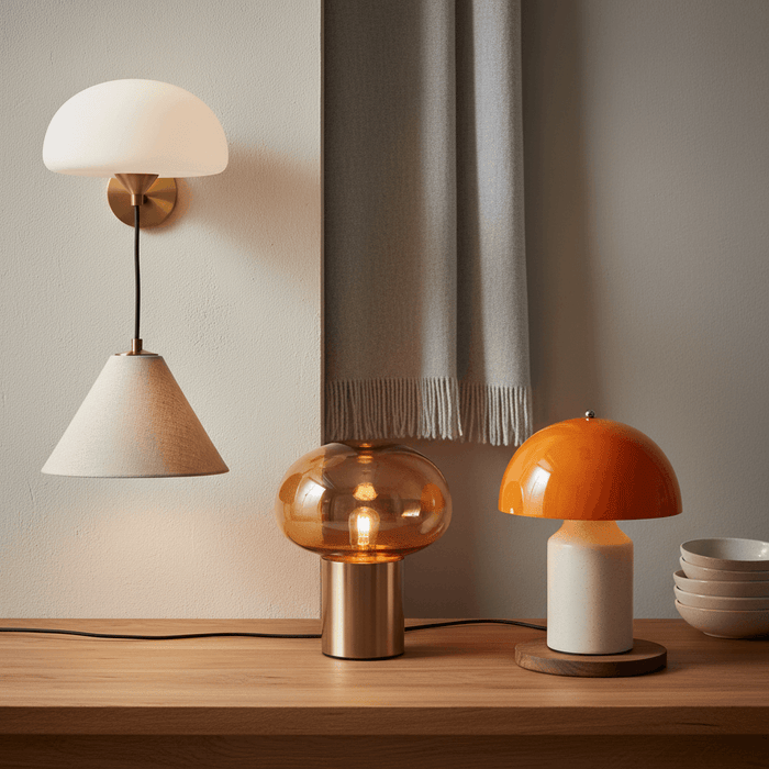 The Mushroom Lamp Revival: Why This Iconic 70s Shape Is Taking Over Interiors in 2026